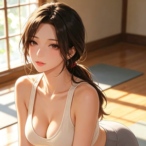 高冷贵妇的体态私教